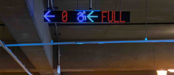 Park Assist has been awarded the Parking Guidance System (PGS) for centre: mk