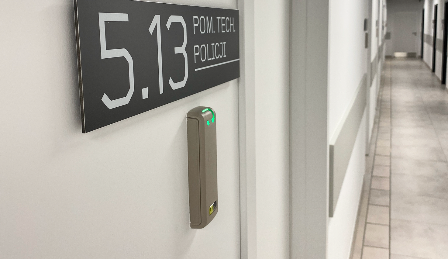 Advanced stadium security system combining video surveillance and access control at Pogoń Szczecin Stadium to ensure smooth crowd flow and fan safety.