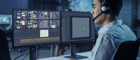 Liebherr Logistics Centre Choses VDG SENSE Video Management system