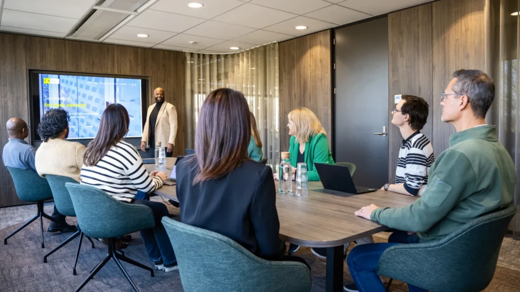 TKH Security business presentation and team meeting in HQ in Zoetermeer