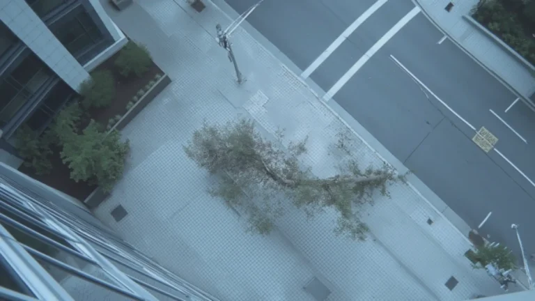 Surveillance scene showing sudden visual change in environment with VDG SENSE Video Managemnt System through AI Analytics